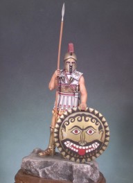 Andrea miniatures,90mm.Figurine d'Hoplite,460 avant JC.