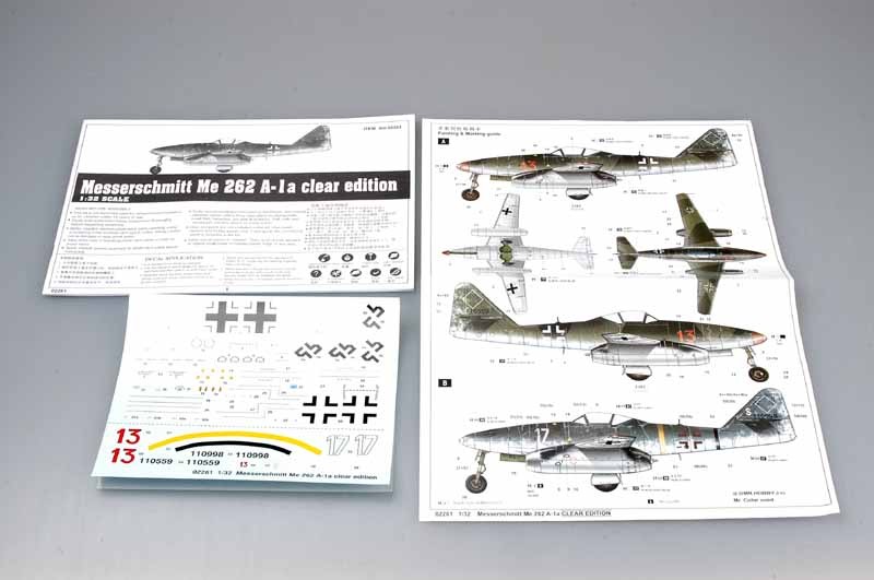 Maquette Avion ME-262 – Lindberg 1/48 – N°2213 – Sous Blister