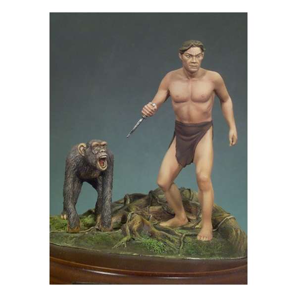 Andrea miniatures 54mm. Figurine de Tarzan. Le seigneur de la jungle.