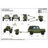 Trumpeter 1/35e ENSEMBLE JEEP ARMEE CHINOISE BJ212 + LANCE ROQUETTES TYPE 63 107MM