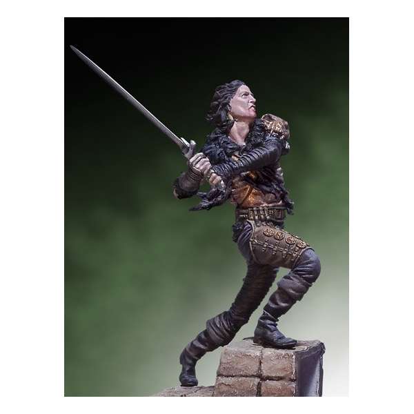 Andrea miniatures,54mm.Figurine de Highlander II.