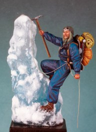 Andrea Miniatures 54mm. Figurine de Sir Hilary 1953,La conquete de l' Evereste.