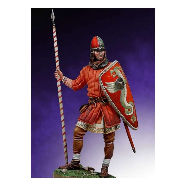 Andrea miniaturen,historische figuren 54mm.Normannischer Krieger.