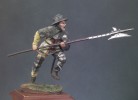 Andrea miniatures,54mm. Halberdier, 1415 (Battle of Agincourt) figure kits.