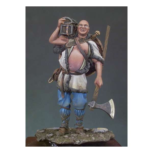 Andrea miniatures,mittelalter figuren 54mm.Wikinger Plünderer .
