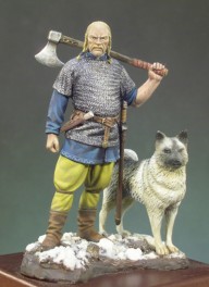 Andrea Miniatures 54mm Figurine de Viking  Xème siècle.