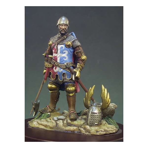Andrea Miniatures 54mm. Figurine de Chevalier en 1325.