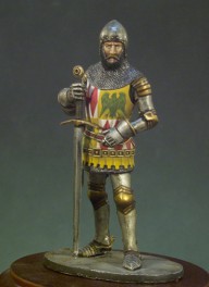 Andrea Miniatures, figurine de Chevalier 1400.