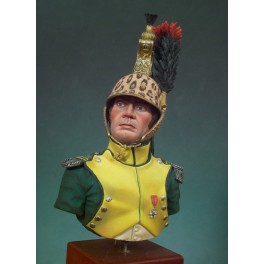 Andrea miniatures Buste 165mm Chef d'escadron Dragon 1810-12