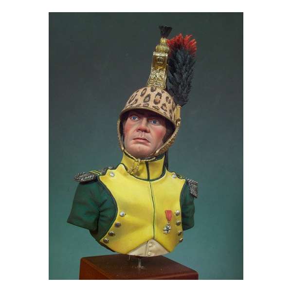 Andrea miniatures,Bust 165mm.Chef d´Escadron (Dragoons 1810-1812)