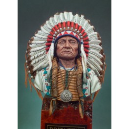 Buste de Sitting Bull ,chef indien ,165mm. Andrea miniatures,