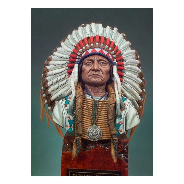 Andrea miniatures,buste 165mm.Sitting Bull.