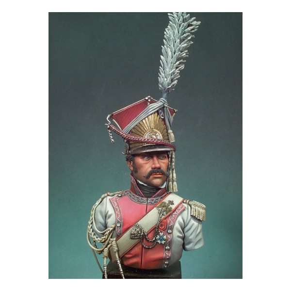 Andrea miniatures,Buste 165mm.Lancier Polanais,1810.