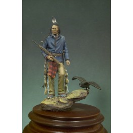 Andrea miniatures,54mm.Crow Scout figure kits,1876.