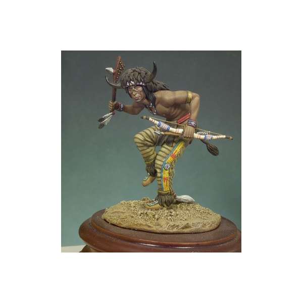 Andrea miniaturen,figuren 54mm.Indianer Büffel-Tänzer.