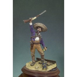 Andrea Miniatures 54mm. Viva Zapata! Figurine de collection à monter et à peindre.