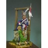 Andrea miniaturen,historische figuren54mm.Polnischer Lancier mit Kind.