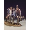 Andrea miniatures,54mm.Les Camarades, 1814.Metal Figure kits.