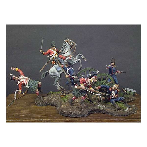 Andrea miniatures,54mm.Scotland Forever,1815.Metal figures kits.