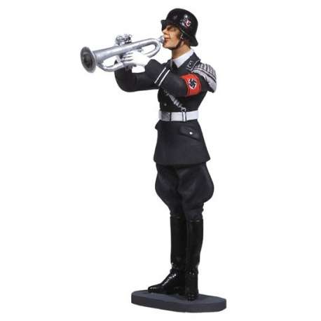 Figurine SS ,fanfare Andrea Miniatures en 54mm,Black Hawk.