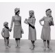 Figurine 1/35e.JEUNES FEMMES EN TENUE DE VILLE - Période 1933/1946 de chez Master Box.