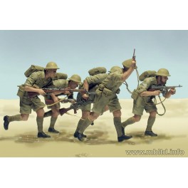 Figurine Master Box 8TH ARMEE BRITANNIQUE - AFRIQUE DU NORD 1941/1942 1/35e 