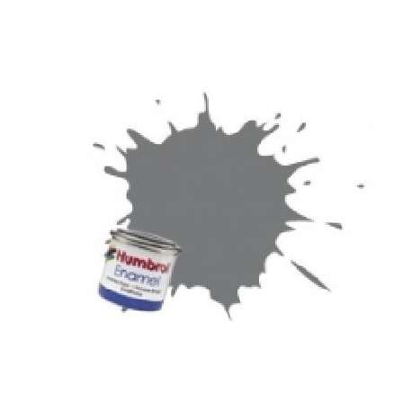 GRIS FONCE MAT ACRYLIQUE.Peinture Humbrol  14 ml.