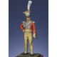 Figurine d'Officier des gardes d'honneur, royaume de Naples 1813. METAL MODELES 54mm.