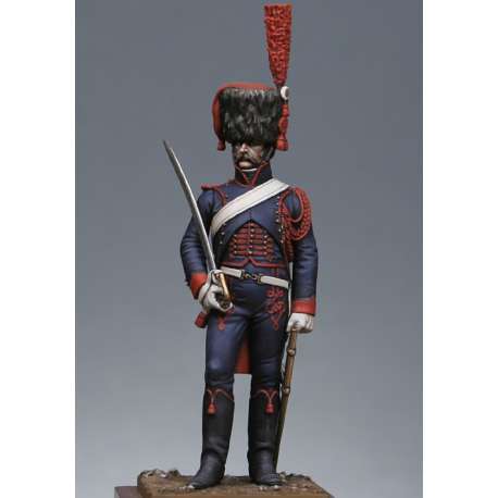 METAL MODELES, Horse artilleryman of the Guard 1807.Historical figure kits.