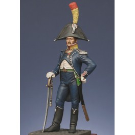 METAL MODELES figure kits,Officier de voltigeurs 1809.