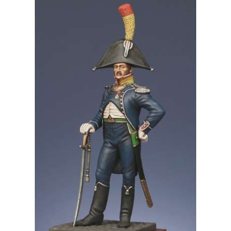 METAL MODELES figure kits,Officier de voltigeurs 1809.