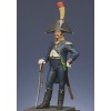METAL MODELES figurine d'Officier de voltigeurs d'infanterie légère 1809 en 54mm.