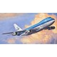 Maquette MODEL SET BOEING 747-200 Revell 1/450e. Avion avec peintures et pinceaux.