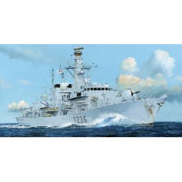 Maquette FREGATE BRITANNIQUE TYPE 23 - HMS "MONTROSE" (F236) Trumpeter 1/350e.