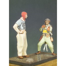 Andrea miniatures,historische figuren 54mm."The Dogfight".