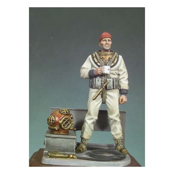 Andrea miniatures,54mm.Figurine de Scaphandrier,U.S. Navy.1942.