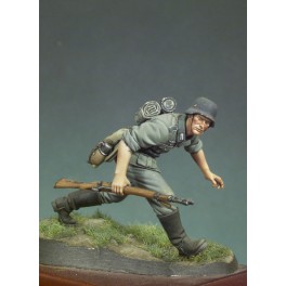 Andrea miniaturen,historische figuren 54mm.Panzergrenadier,1940.