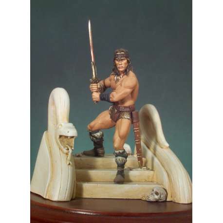 Figurine de cinéma Conan Le Barbare. Andrea Miniatures 54mm.
