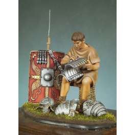 Andrea miniaturen,figuren 54mm.Römischer Legionär im Lager.