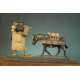 Andrea Miniatures 54mm Légionnaire Romain en tenue de route avec sa mule 125 Aprés JC -figurines à peindre-