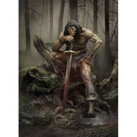 Andrea miniatures,54mm.The cimmerian King