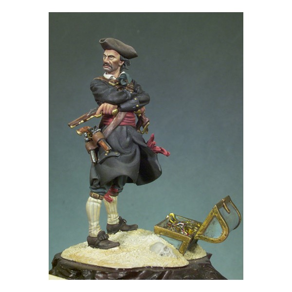 Andrea miniatures,54mm.Capitaine Kidd figure kits.