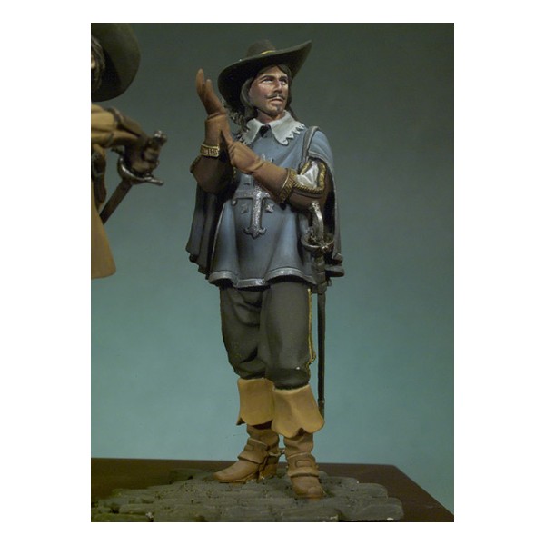 Andrea miniatures,figuren 54mm.Porthos (3 Musketiere).