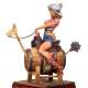Figurine Pin-up Andrea miniatures 80 Hit the leather