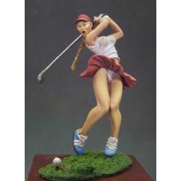 Andrea miniatures,80mm.Joueuse de Golf.