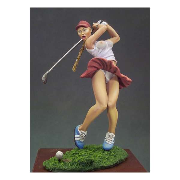 Andrea miniatures,80mm.Golf-player figure kits. 