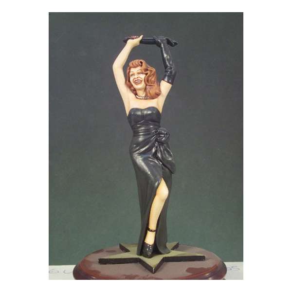 Andrea miniatures,80mm.Gilda.Pinup figure kits.