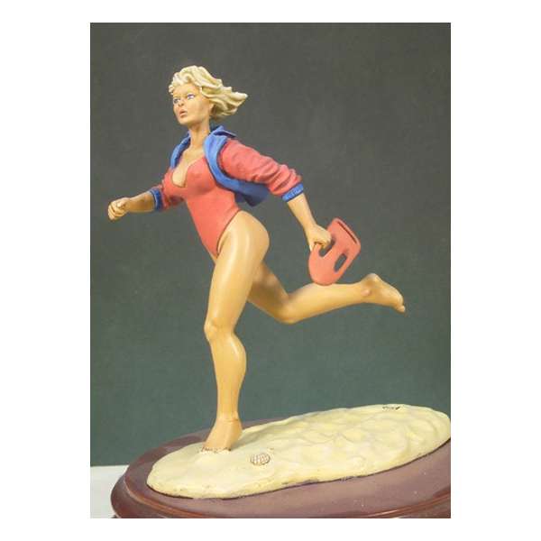 Andrea miniaturen,figuren 80mm.Rettungsschwimmerin "Life Guard".