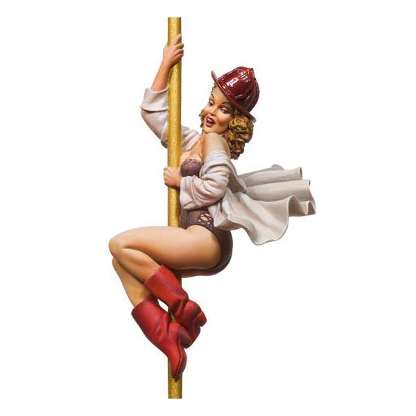 Andrea miniatures,80mm.Where is the fire?Pin up figure kits.