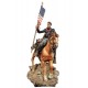 Figurine de la cavalerie Américaine avec  drapeau 1876 Andrea Miniatures.